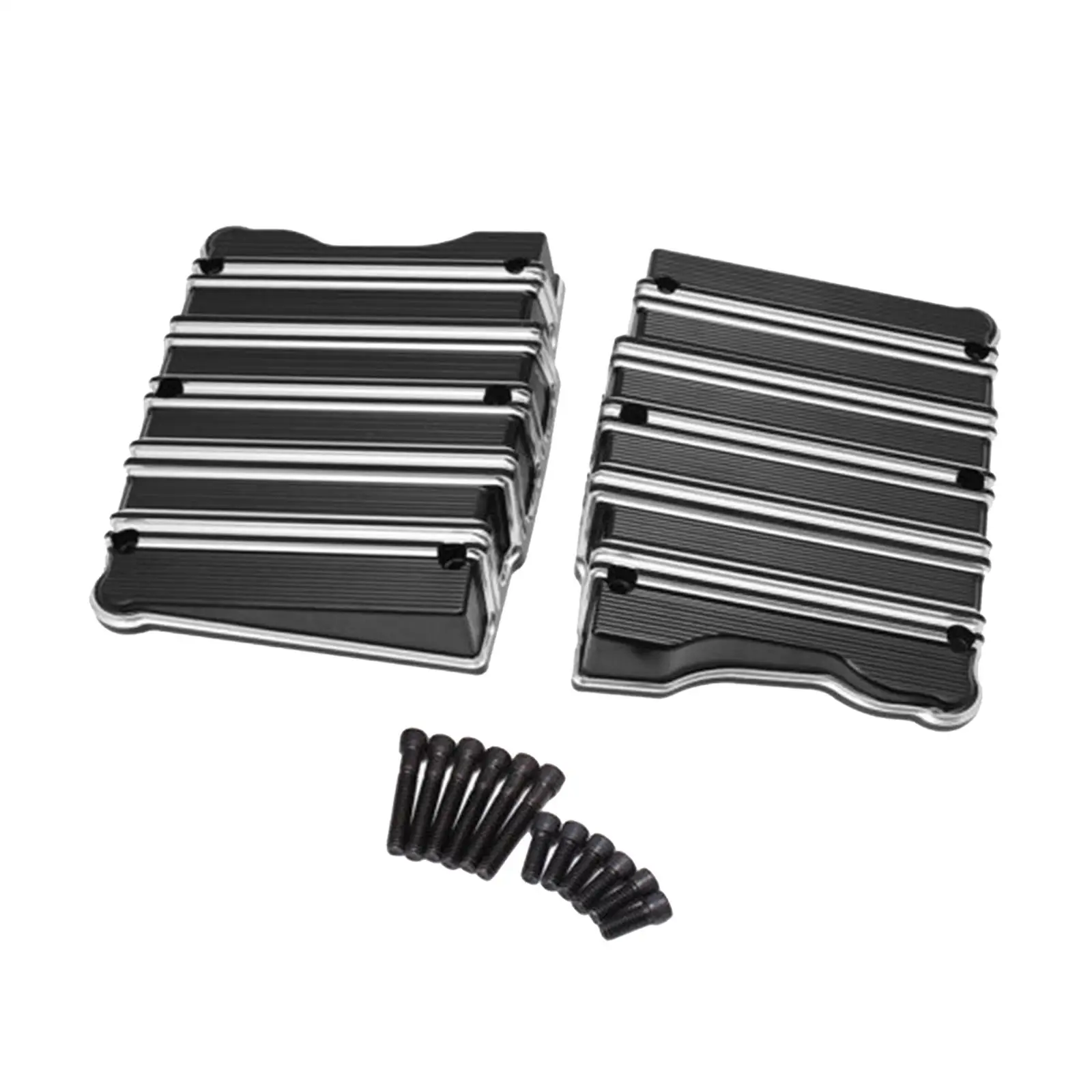 

Motorcycle Rocker Box Covers Top for Twin Cam Model 1999-2017, Easy Install