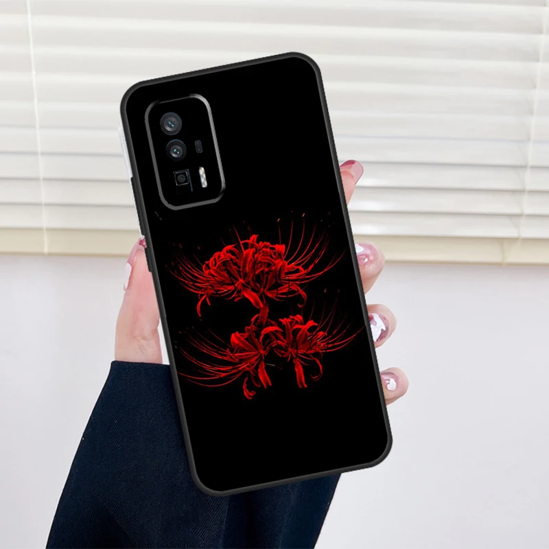 Чехол Lycoris Radiata Flower Cover для Xiaomi 11T 12T 13T 14T Pro 13 14 15 Ultra POCO X7 X6 X3 X5 F5 F6 M6