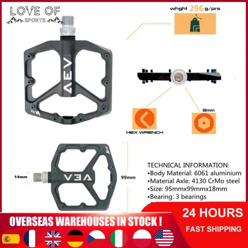 

Anti-skid Bicycle Anti-skid Plate Comfortable Pedals For Bicycle Bicycle Pedals Durable Pedal Bike Accessories Ultra-light