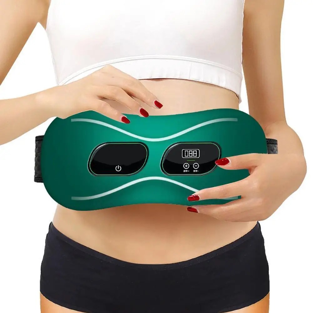 

Electric Slimming Belt Fast Fat Burner Vibration Massage Promote Digestion Heating Waist Trainer Stimulator for Fitness Wom V0Q5