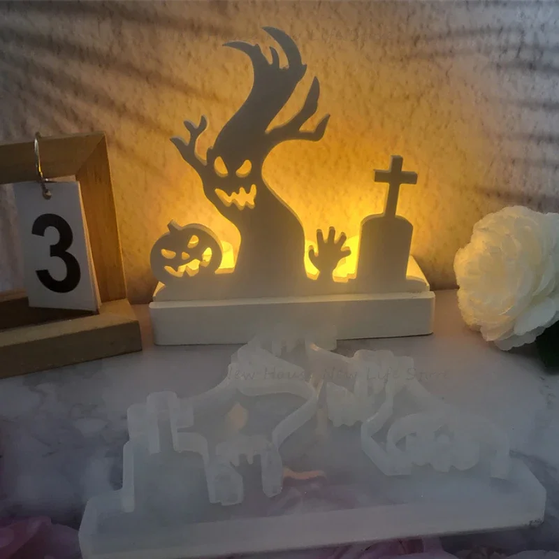 Форма для подсвечника в виде тыквы ведьмы сделай сам Хэллоуин тыква призрак