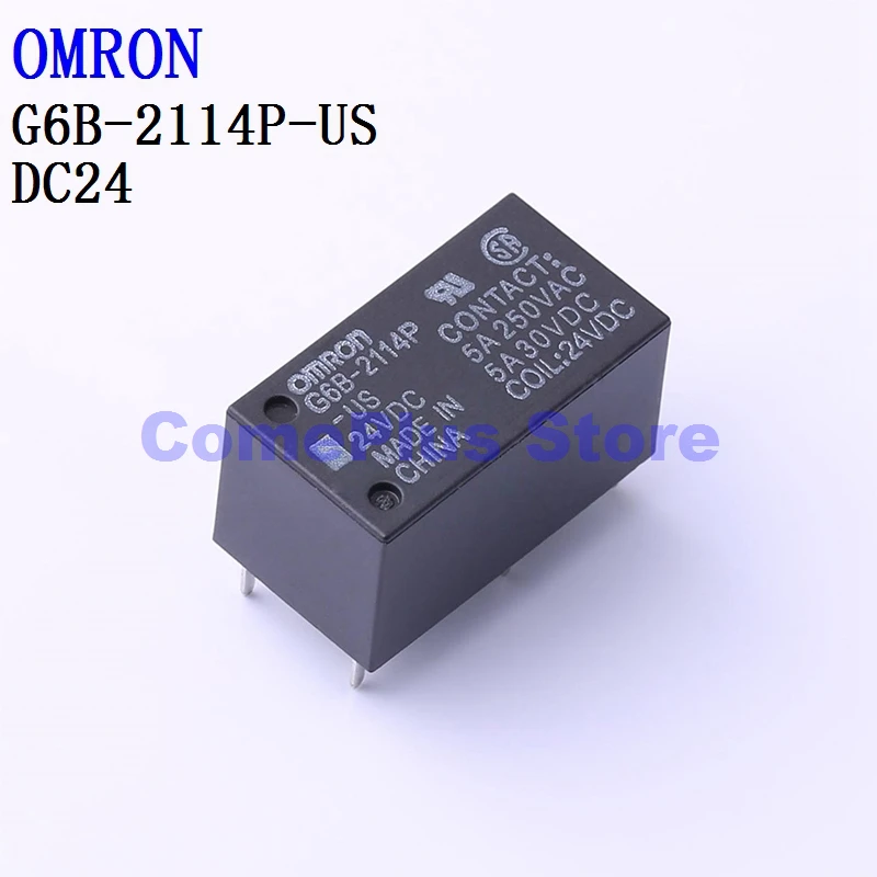 5 шт. G6B-2114P-US-DC5 G6B-2114P-US-DC12-реле мощности DC24