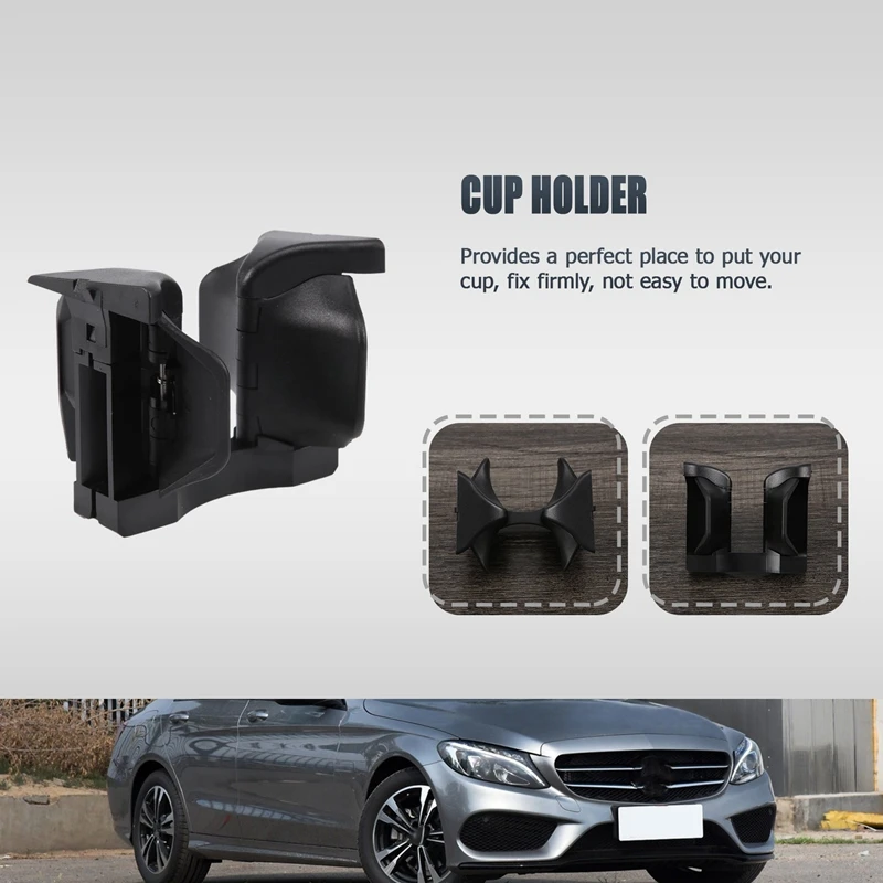 Фото Для Mercedes Benz C/E W204 W212 W207 центральный подлокотник держатель стакана для воды держатель для напитков 2046802391 №5
