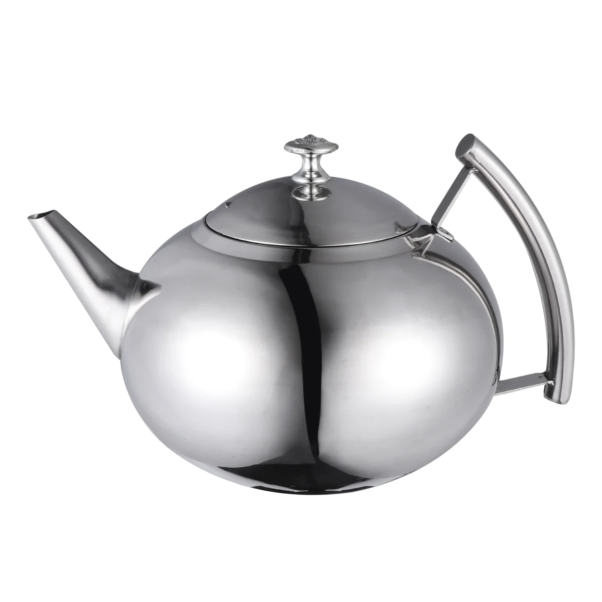 

2 .0L Water Boil Pot Stovetop Tea Kettle Rustic Stainless Steel Espresso Maker Boiling Machine Loud Whistle Teapot