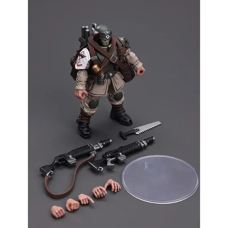 Фигурка JOYTOY Warhammer 40K Cadian Command Team, масштаб 1:18, коллекционная модель солдата, художественная игрушка, подарок для взрослых (art.: 3920db4a1a0d4) - 3920db4a1a0d4