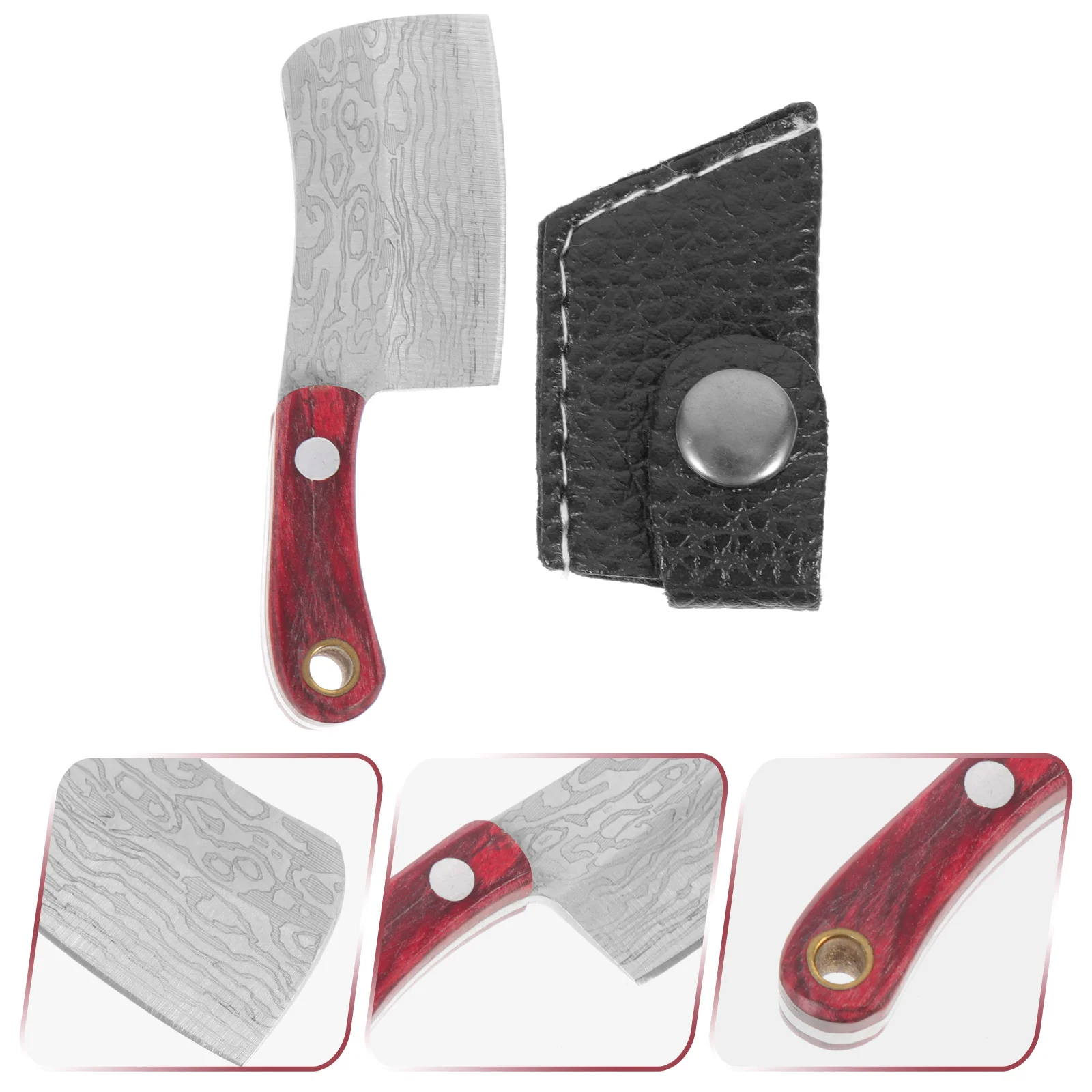 

Minibox Keychain Compact Kitchen Utilitytiny Safety Cheese Leaver Meat Pocket Chef Opening Paper Steel Stainless Film Disposable