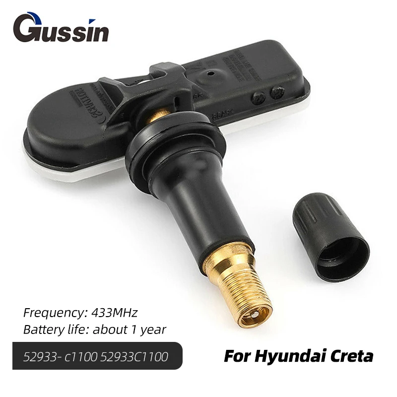 Датчик давления в шинах 52933-c1100 52933c1100 4 шт. TPMS для Hyundai ix25 Creta 2016-2020 | Автомобили и