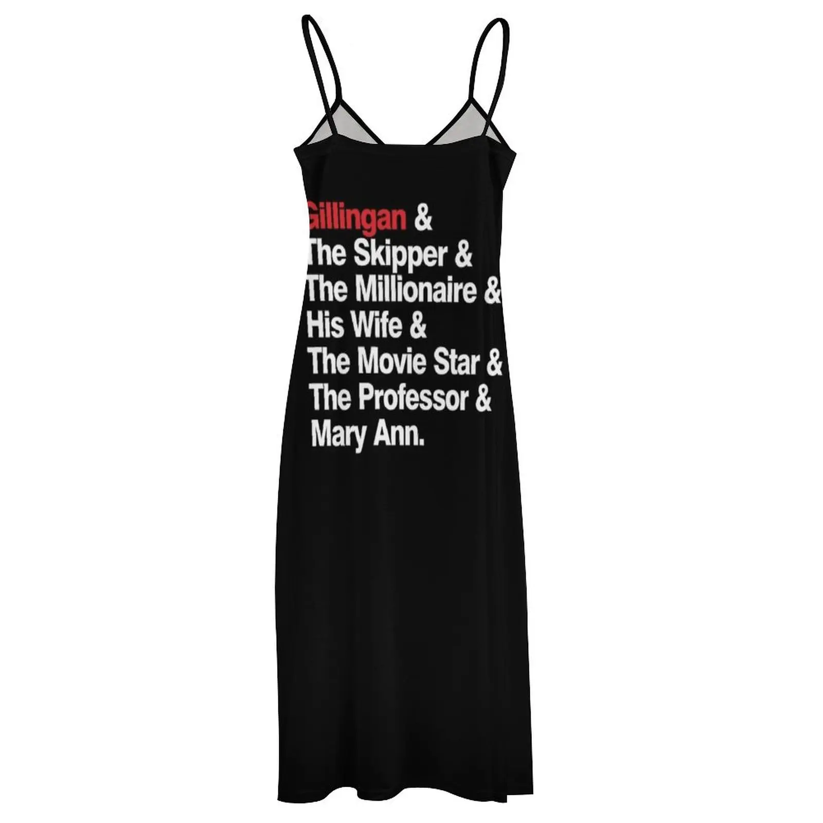 Платье GILLIGANS ISLAND без рукавов из полиэстера