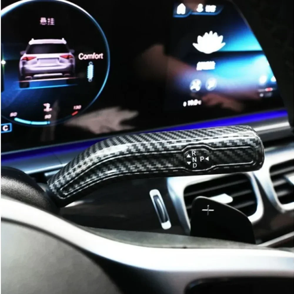 

Для Mercedes Benz AMG A B CLA GLE GLS GLB GLA Class A35 W177 W247 C118 W167 V167 X167 Автомобильный рычаг переключения передач Стеклоочиститель Крышка Накладка Рамка