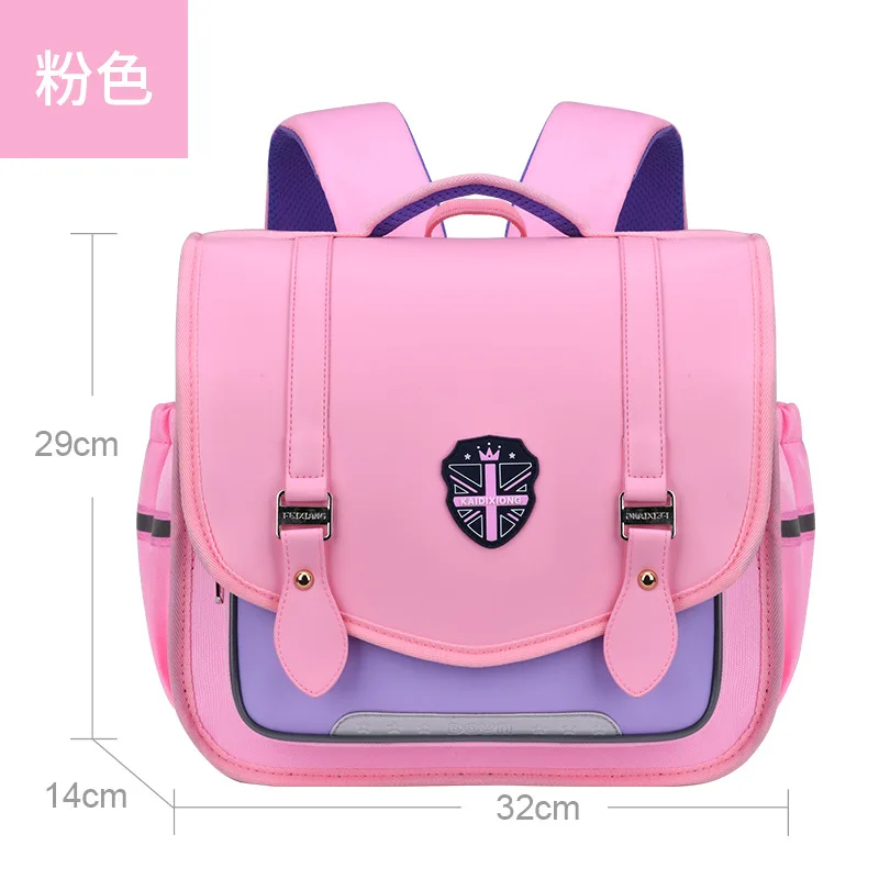 New School Bags For Boys Girls England Style Primary Student Shoulder Orthopedic Backpack Large Capacity Water Proof Mochila
