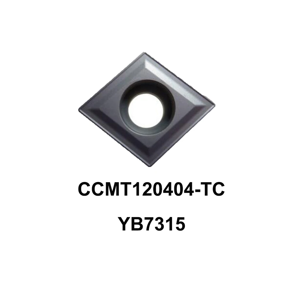 

YB7315 CCMT120404-TC 10 шт./лот БЕСПЛАТНАЯ ДОСТАВКА ZCC diamond brand CNC лезвие из сплава ccmt