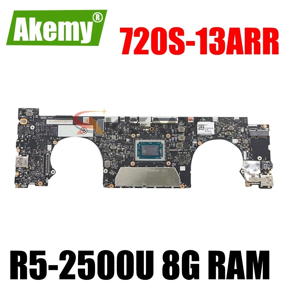 

ES321 NM-B441 For Lenovo IdeaPad 720S-13ARR laptop motherboard AMD R5 2500U CPU 8G RAM 5B20Q59464 5B20Q59378 100% test work