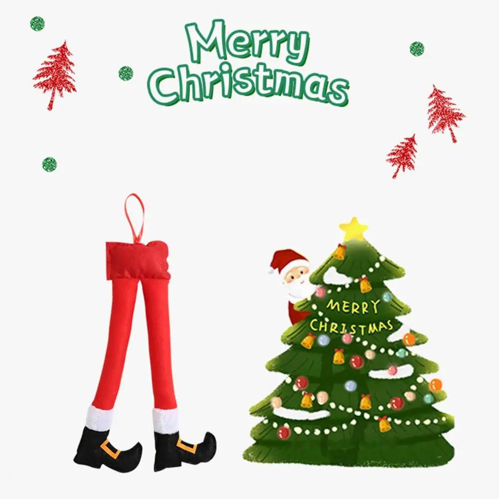 

Portable Excellent Hard to Fade Christmas Pendant Lightweight Car Leg Pendant Wear-resistant for Home
