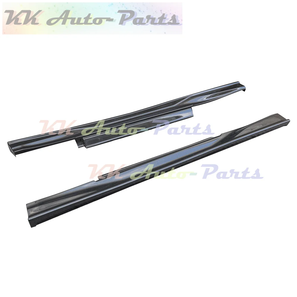 Боковые юбки из углеродного волокна удлинитель для губ разветвитель спойлер