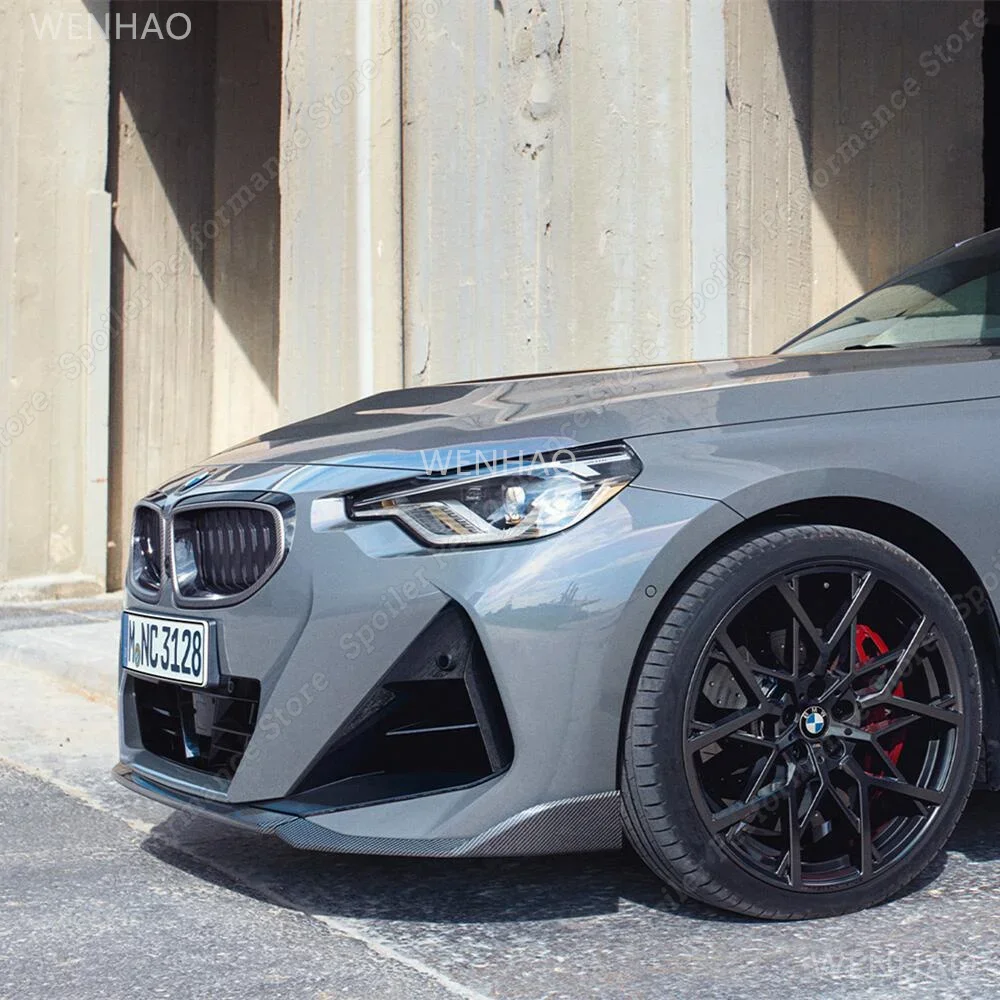 Эффективный стильный сплиттер для переднего бампера спойлер BMW G42 защитный