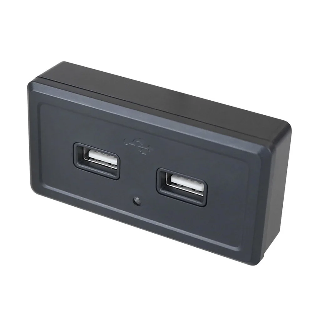 

Dual USB Charger Socket 5V/3.1A 12V/24V USB Port Outlet Fast Charging with LED Indicator for Motorcycle RV Caravan Truck ATV Car