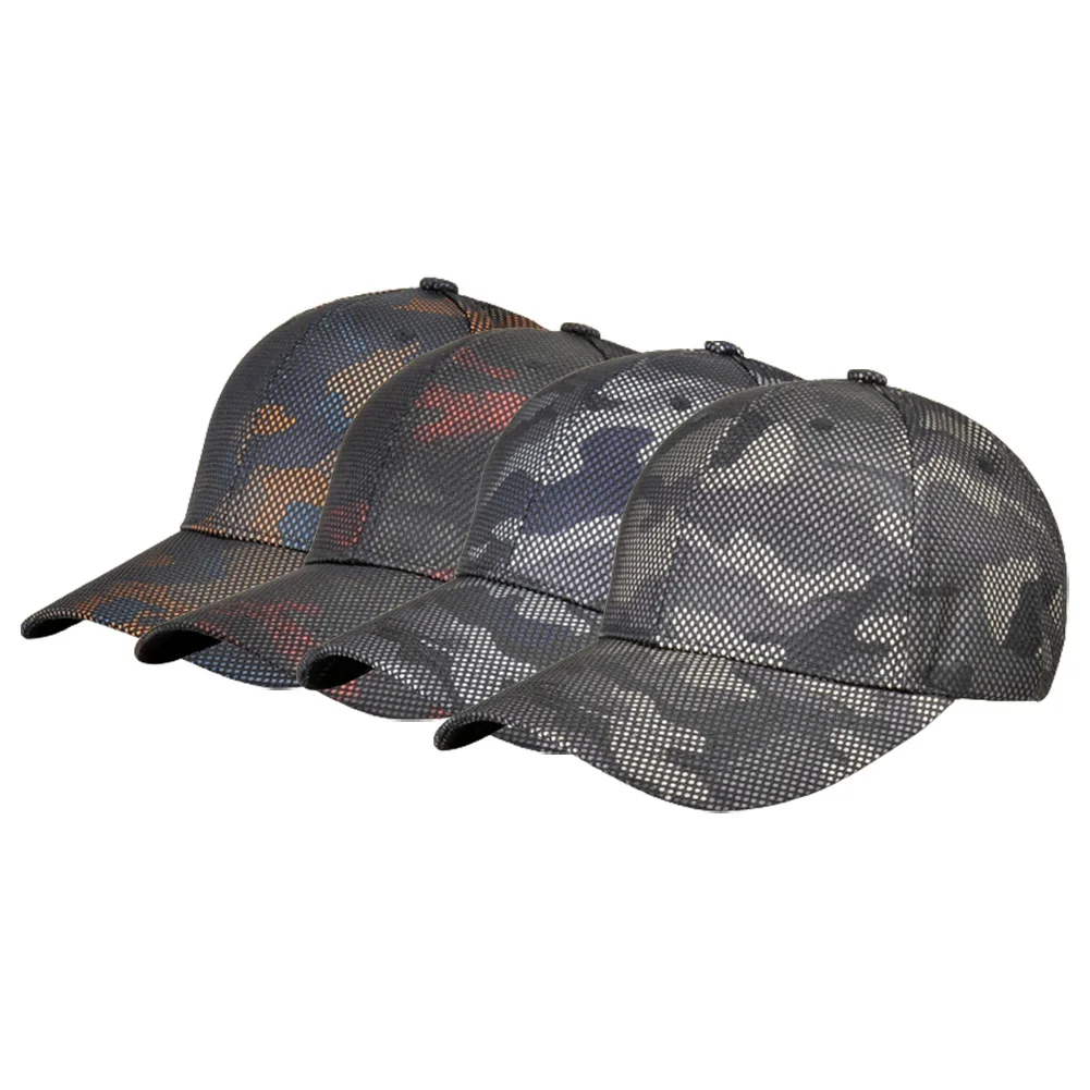 

Mens Camouflage Military Adjustable Hat Camo Hunting Fishing Army Baseball Cap UV Protection Camping Climbing Fishing Hat Men