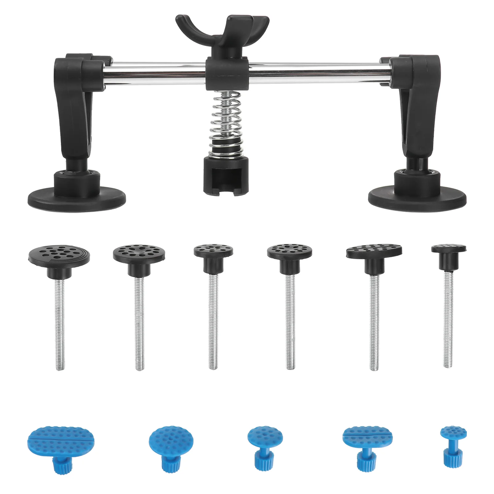 

Dent Car Puller Kit Repair Auto Set Tool Pole Bridge Double Removal Paintless Tools Tabs Lifter Body