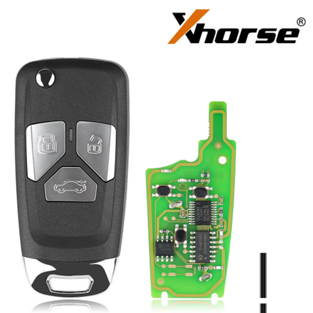 

Универсальный беспроводной пульт дистанционного управления Xhorse VVDI XNAU01EN с 3 кнопками для Audi