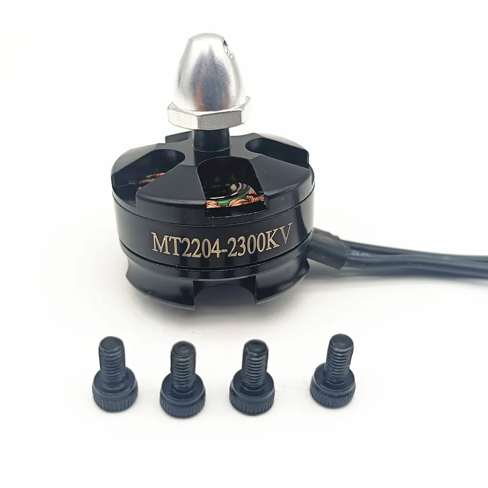 Высокое качество 2204 2300KV 2-3S бесщеточный двигатель CW CCW для 200 210 220 250 FPV гоночный
