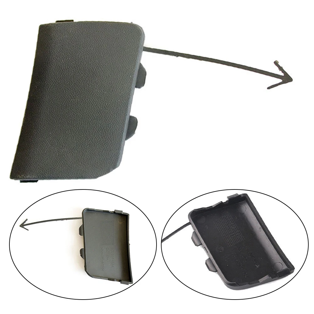 Крышка крюка прицепа с пластиной за 1K 5807441 Простота установки для JETTA MK5 2005-2010