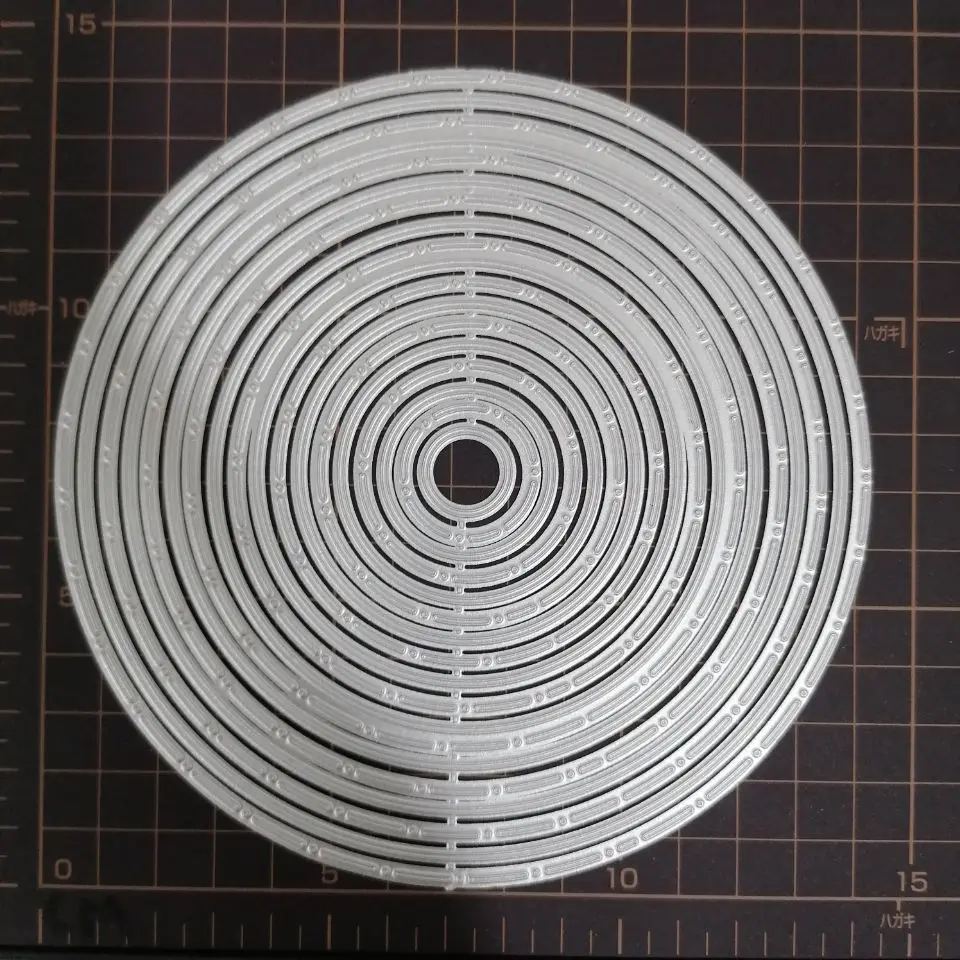 

Eyelet and Ring Circle New Metal Cutting Dies Scrapbook Diary Decoration Stencil Embossing Template Diy Greeting Card Handmade