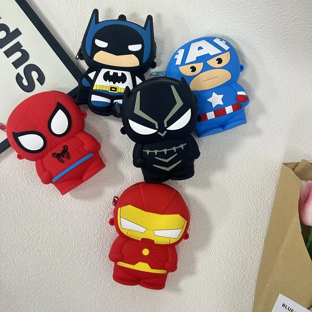 Милая сумка-кошелек Человек-паук Zero силиконовая сумка через плечо Железный