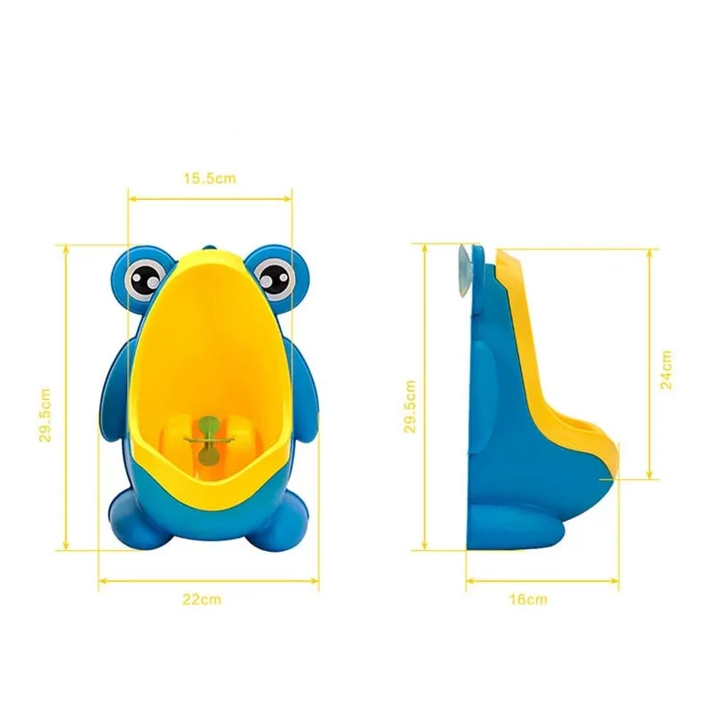Детский стоячий горшок для мальчиков в форме лягушки настенная подставка
