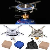 gas burner ultralight portable outdoor camping gas stove hiking backpacking picnic cooking stove gas burner