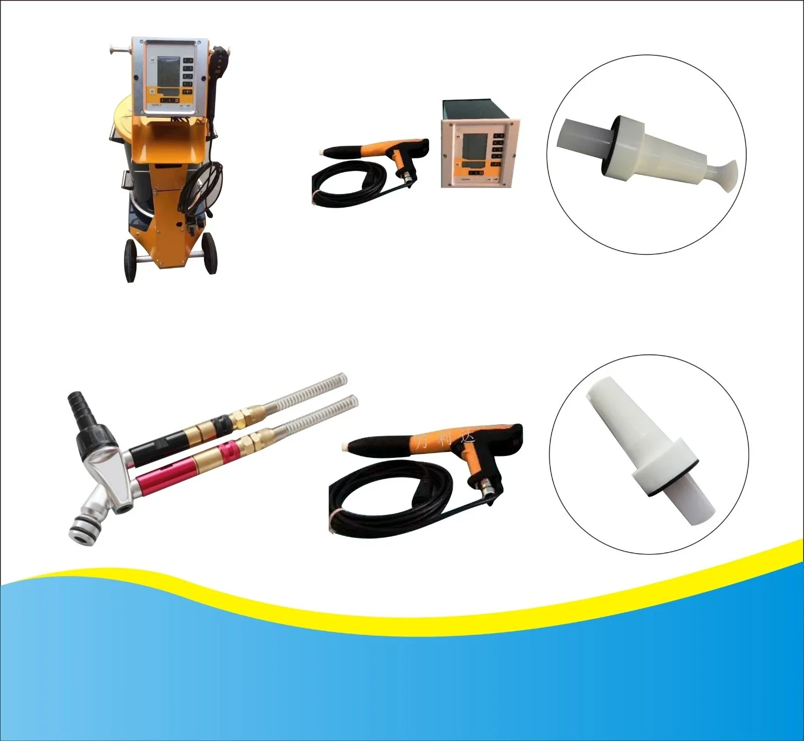 Ручная Высоковольтная Электростатическая Машина для нанесения порошкового