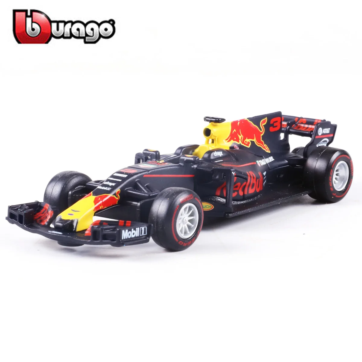 

Bburago 1:1 F1 Red Bull гонки TAG Heuer RB13 2017 #33 формула автомобиля статический литой автомобиль Коллекционная модель автомобиля игрушки