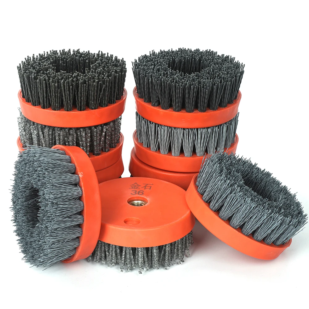 

Круглая абразивная щетка из карбида кремния 4 дюйма