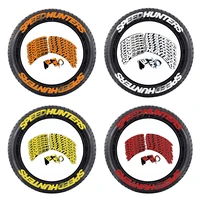 tire letter stickers 3d rubber reflective waterproof racing wheel stickers personalized custom decals for car motorcycle styling