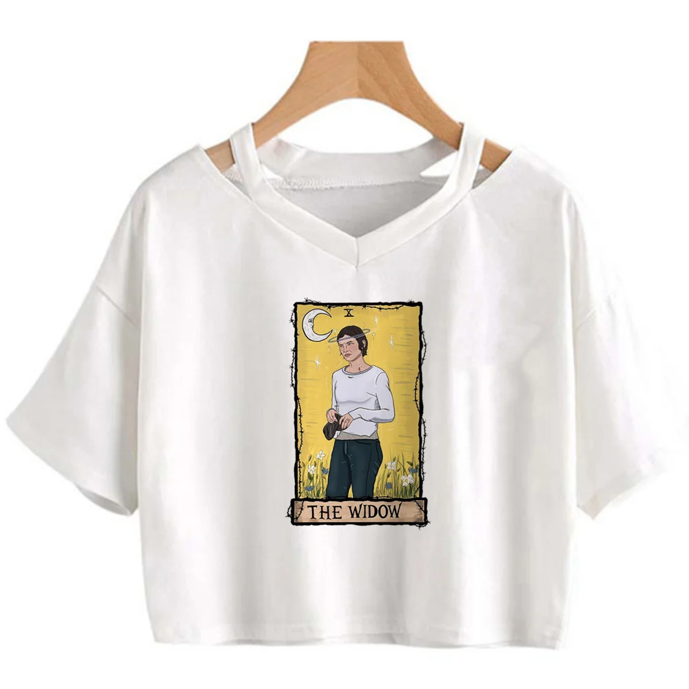 

Майка Ходячие мертвецы cyber y2k fairycore, волшебный гранж, женский короткий топ, кавайные Винтажные Футболки с графическим принтом kawai