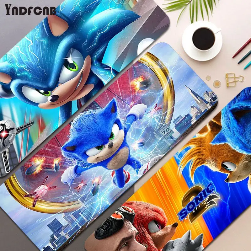 

Резиновый коврик для клавиатуры аниме-Sonic XXL, Настольный коврик для студентов, геймеров, Настольный коврик для мыши, коврик для игровой мыши, ...