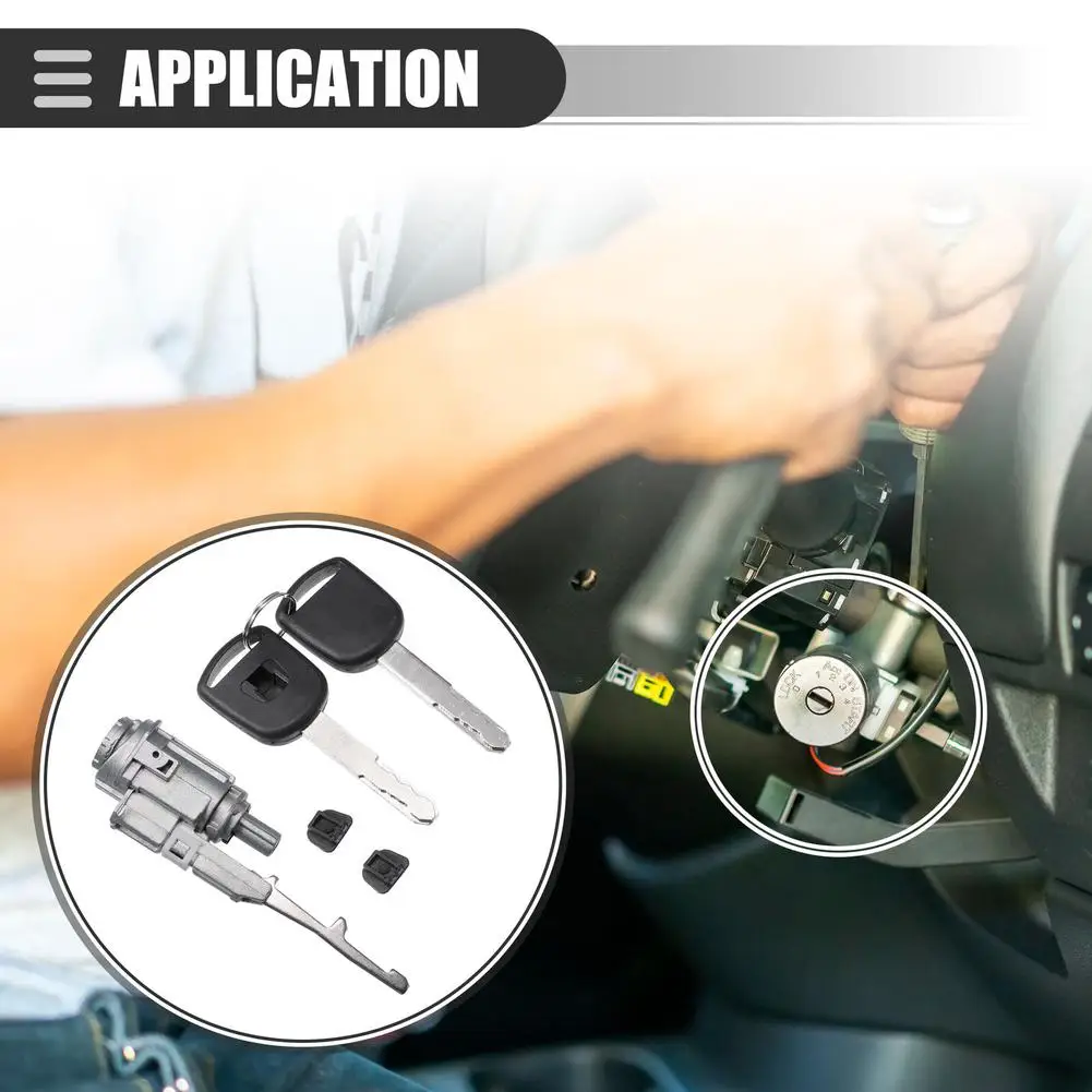 

Car Ignition Switch Cylinder Lock Kit With Keys Ignition Lock Cylinder Parts 06351-te0-a11 Compatible For ZDX