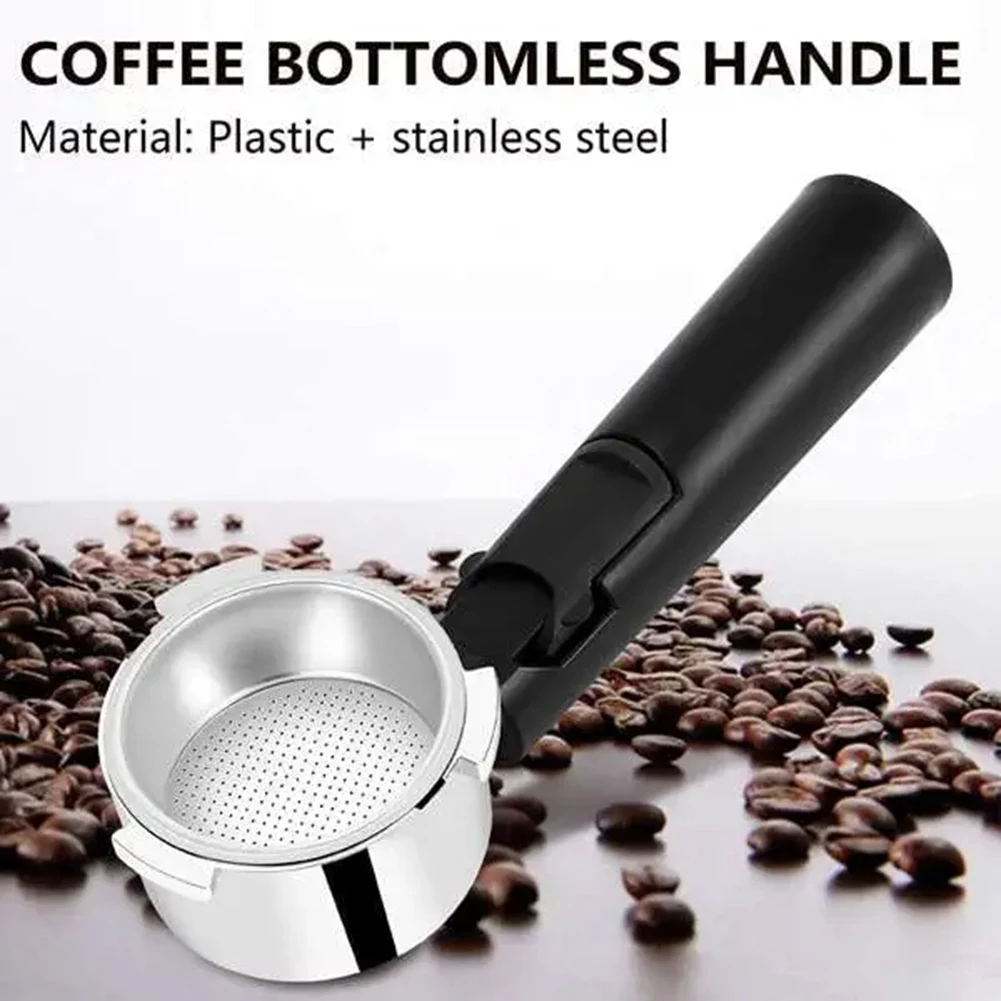 

Coffee Bottomless Portafilter for Delonghi EC680/EC685 Naked Filter Replacement 51MM Filter Basket Coffee Accessories