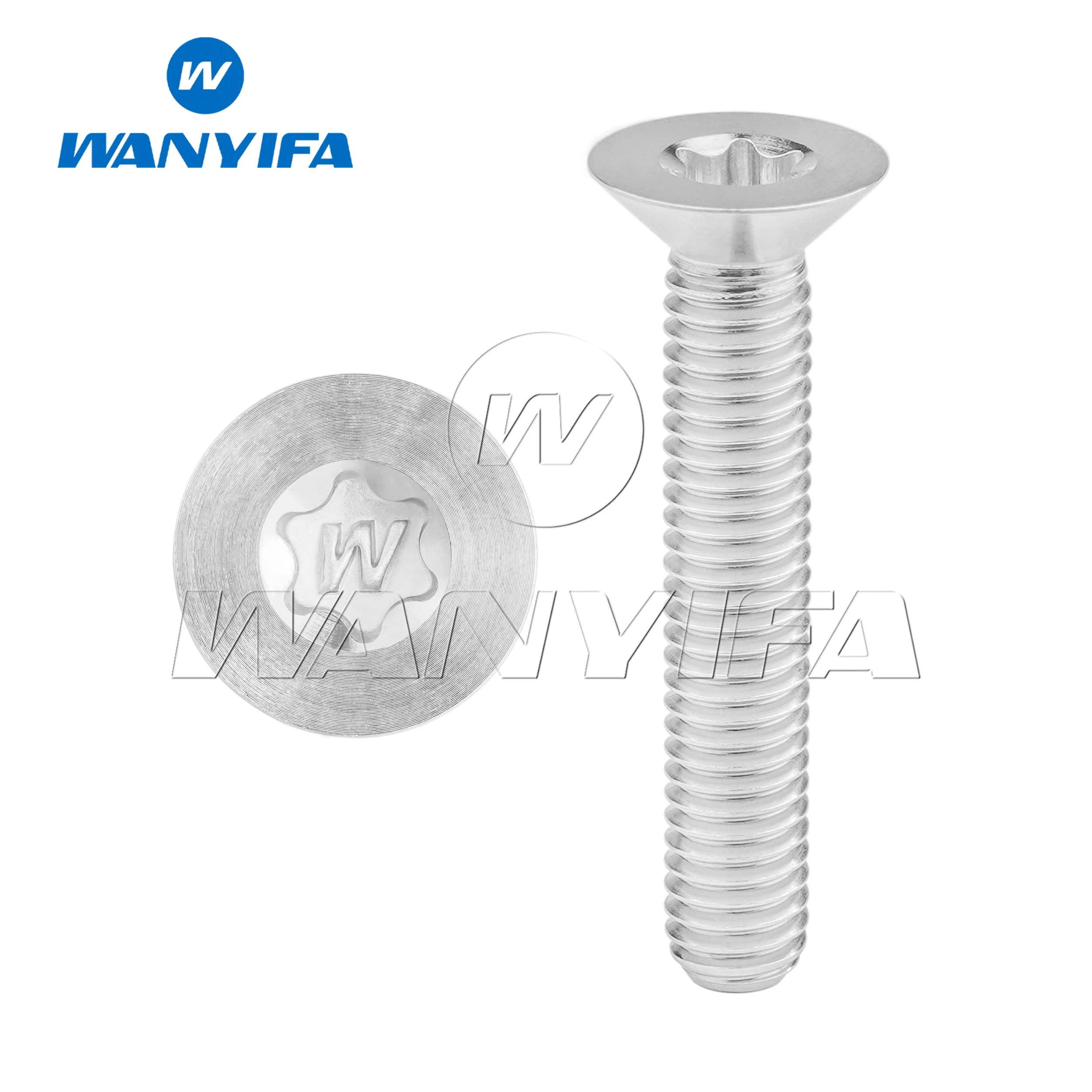 Титановые болты Wanyifa M4 M8  Torx с потайной головкой