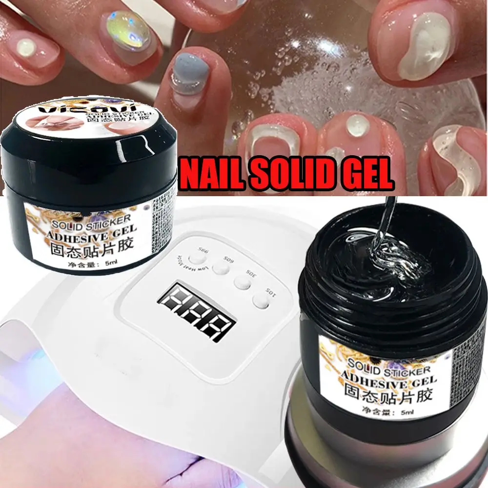 

Professional Functional Gel Shaping Carving DIY For Fake Nail Solid State Fast Drying Nail Gel Polish 3 in 1