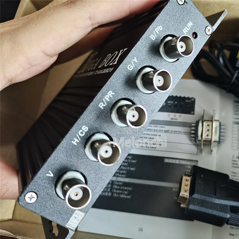 GBS-8219 промышленный видеоконвертер XVGA BOX RGB в VGA RGBS (US Plug)