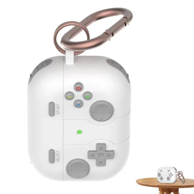 

Gamepad Shape Dustproof Case For Airpodss Pro2 Protective Sleeve Soft Silicone Full Cover Case Wireless Earphones Cover With