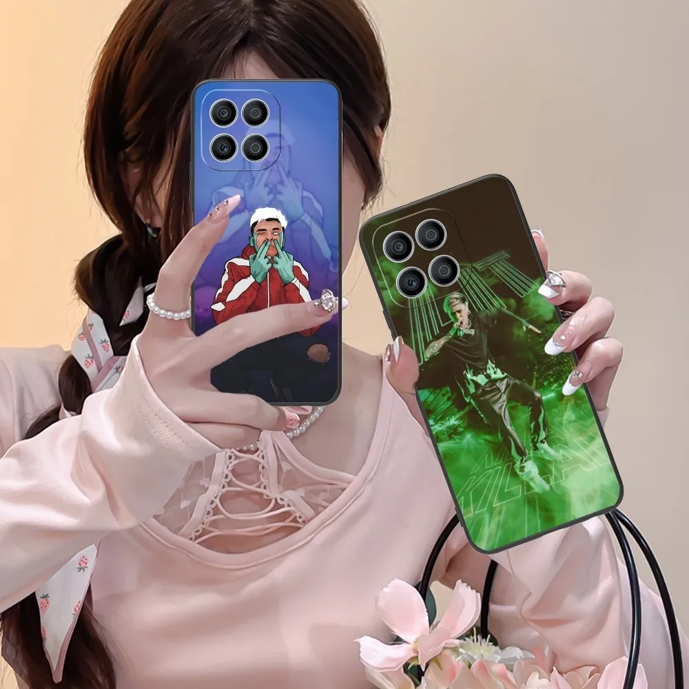 Чехол для мобильного телефона Cool Lit Killah Huawei Honor 90 80 70 60 50 30 20 10 9 8 7 Pro C S SE Lite 5G Черный