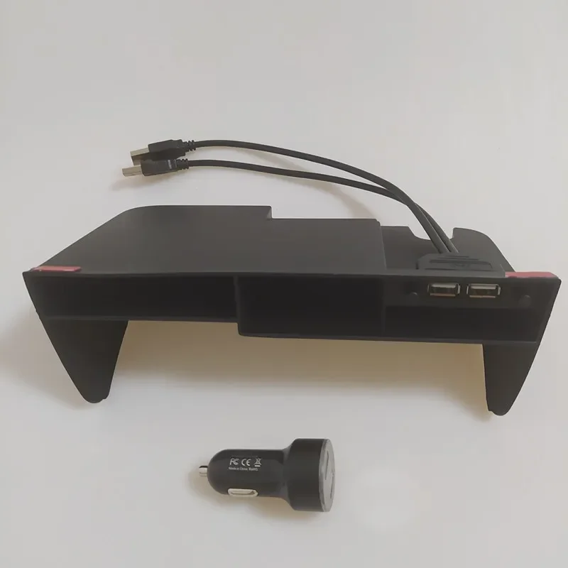 Органайзер центральной консоли для Toyota RAV4 2019 2020 2021 2022, контейнер для хранения центральной консоли, органайзер с USB-портом и аксессуарами