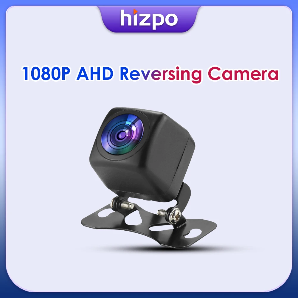 

1080P AHD CAM Упаковка Ночное видение Автоматическая парковка Камера заднего вида Регулируемый кронштейн Универсальный для автомобильных аксессуаров Hizpo