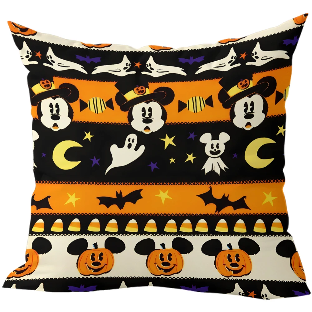 

Наволочки на тему Хэллоуина с Микки Маусом Диснея для жуткого декора, наволочка для дивана, украшение для праздничной вечеринки, подарок