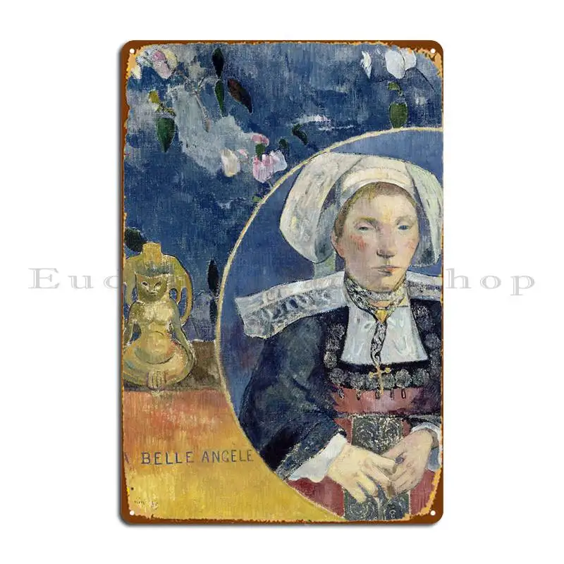 

Красивый ангел металлический налет Настенный декор забавная печатная роспись кинотеатр жестяной знак плакат