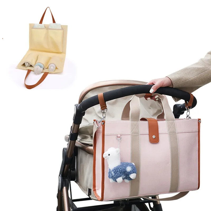 

Baby Diaper Bags Mommy Maternity Travel Packages Pregnant Women Large Stroller Nappy Insulation Bottles Bolsas For Mother Kids