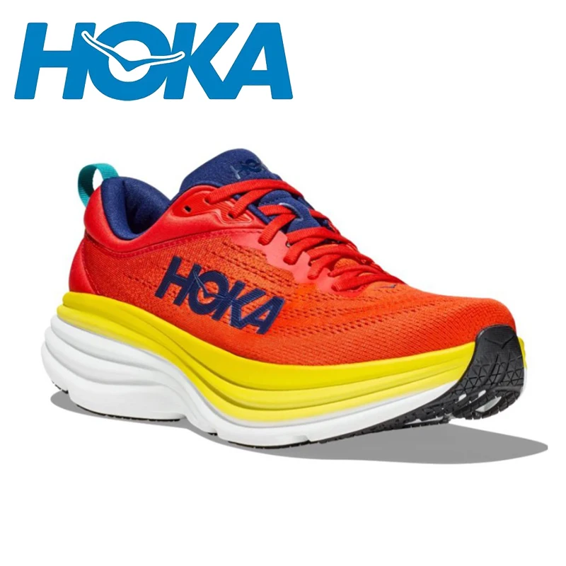 

Новинка, спортивные кроссовки для бега HOKA Y2K Bondi 8, дышащие Нескользящие амортизирующие кроссовки для мужчин и женщин