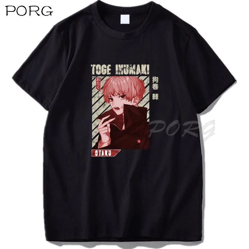 

Jujutsu Kaisen Toge Inumaki Short Sleeve T Shirt Cotton O-Neck Male Harajuku Anime Tshirts Retro Unisex Tops Clothes Gift Summer
