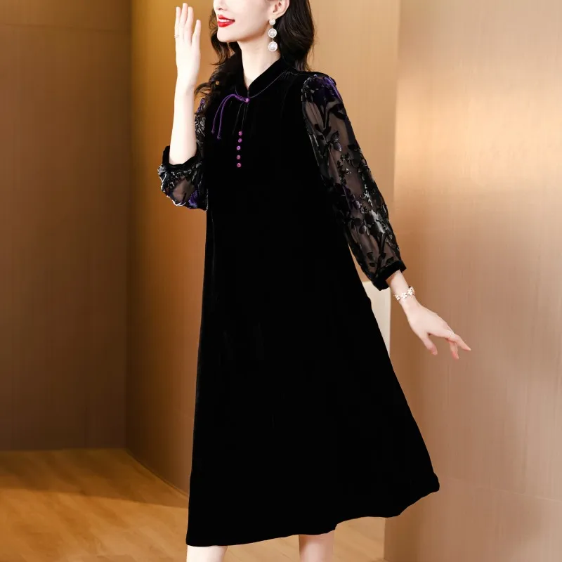 Рисунок 2 - Роскошное элегантное черное бархатное